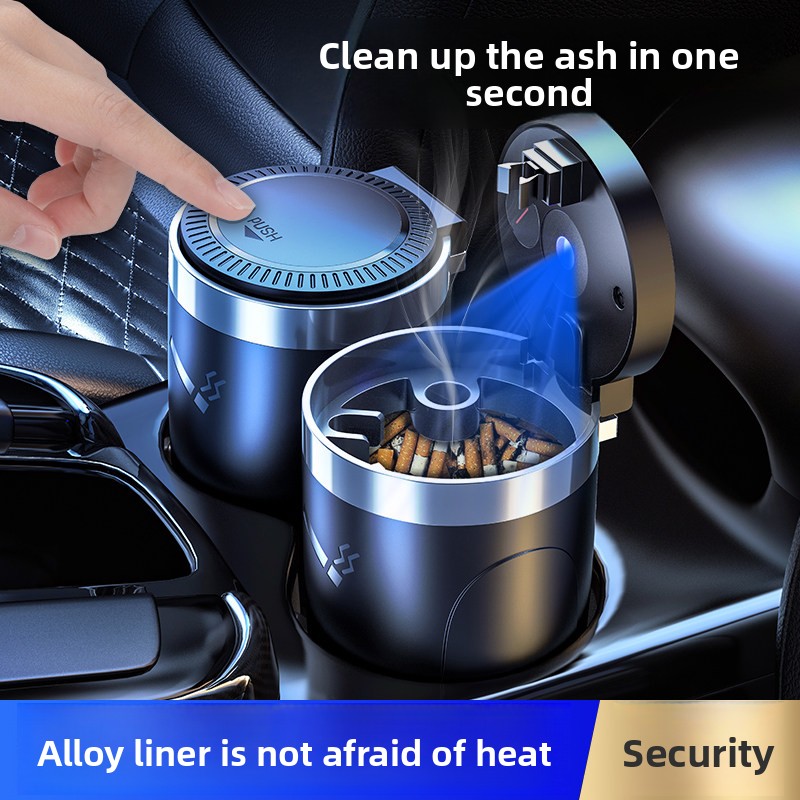 Interior Photography Lighting - Car Cigarette Ashtray Cup Kit With