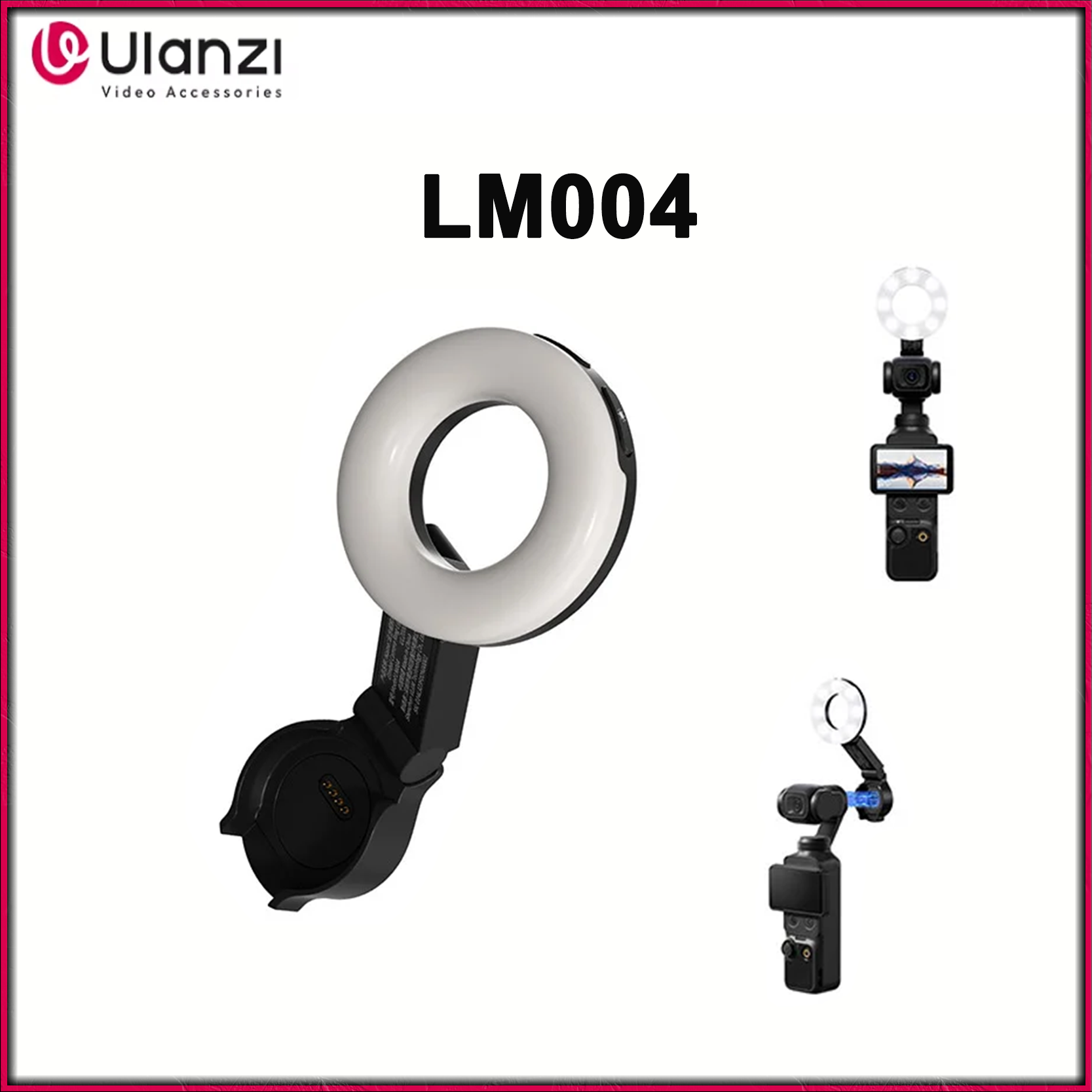 Photography Lighting Professional - Original Ulanzi LM004 Mini Magnetic Ring