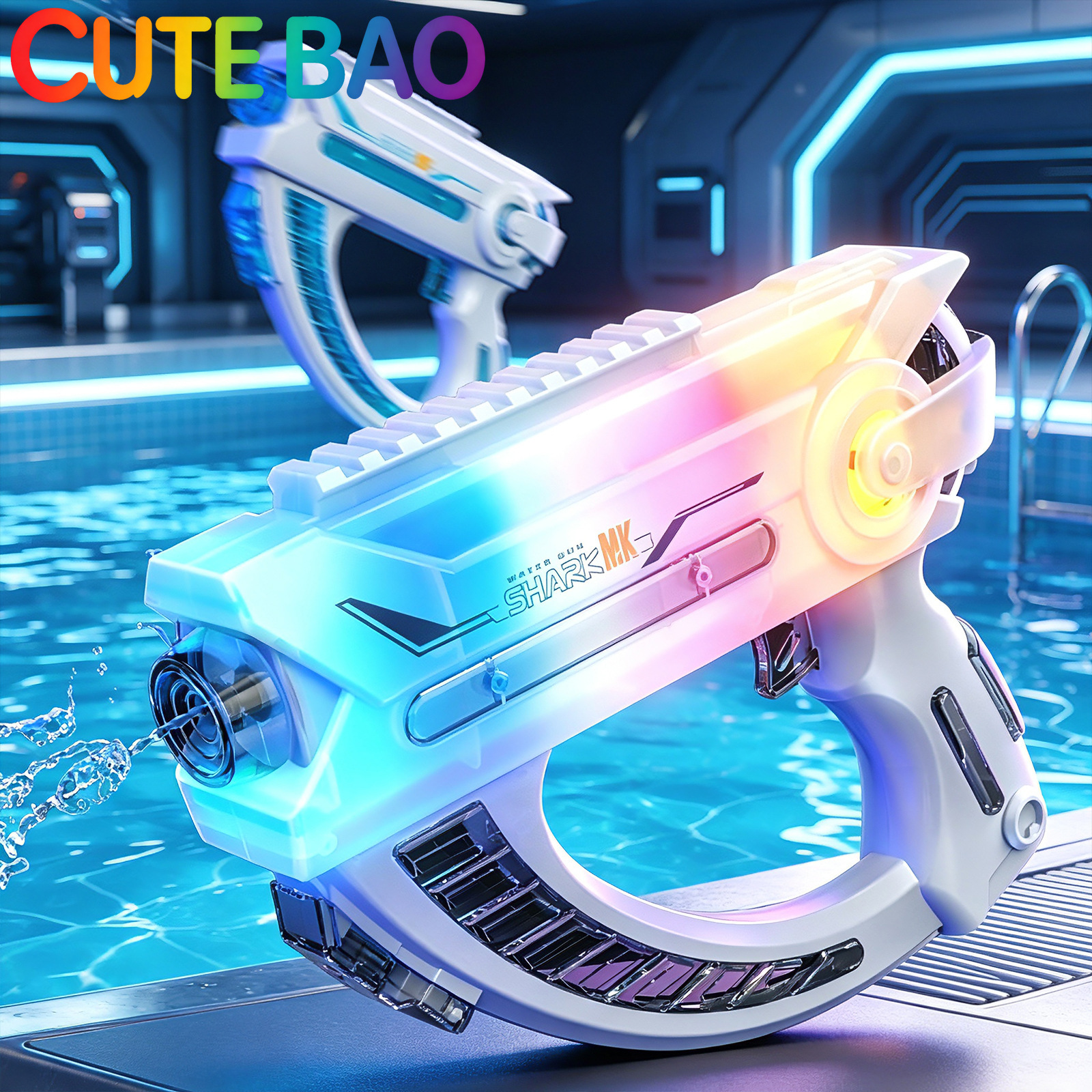 Electric Water Gun Colorful Li - Photography Lighting Color avis et prix