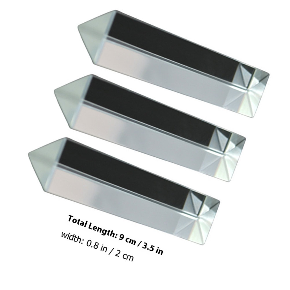 3Pcs Equilateral Optical Glass - Photography Lighting Learning avis et prix