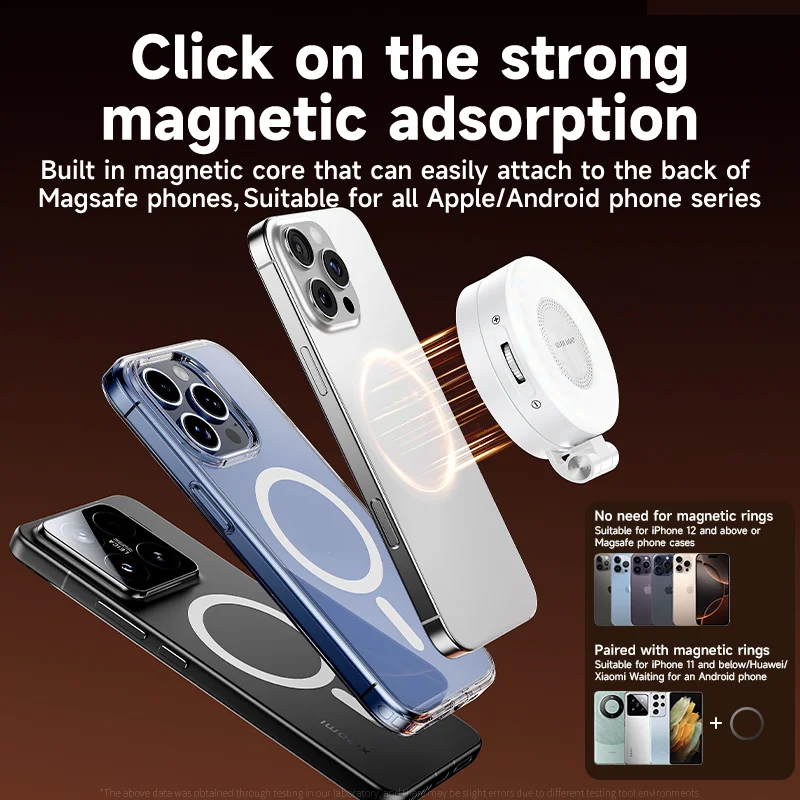 LED Selfie Fill Light for Mags - Photography Lighting Professional avis et prix
