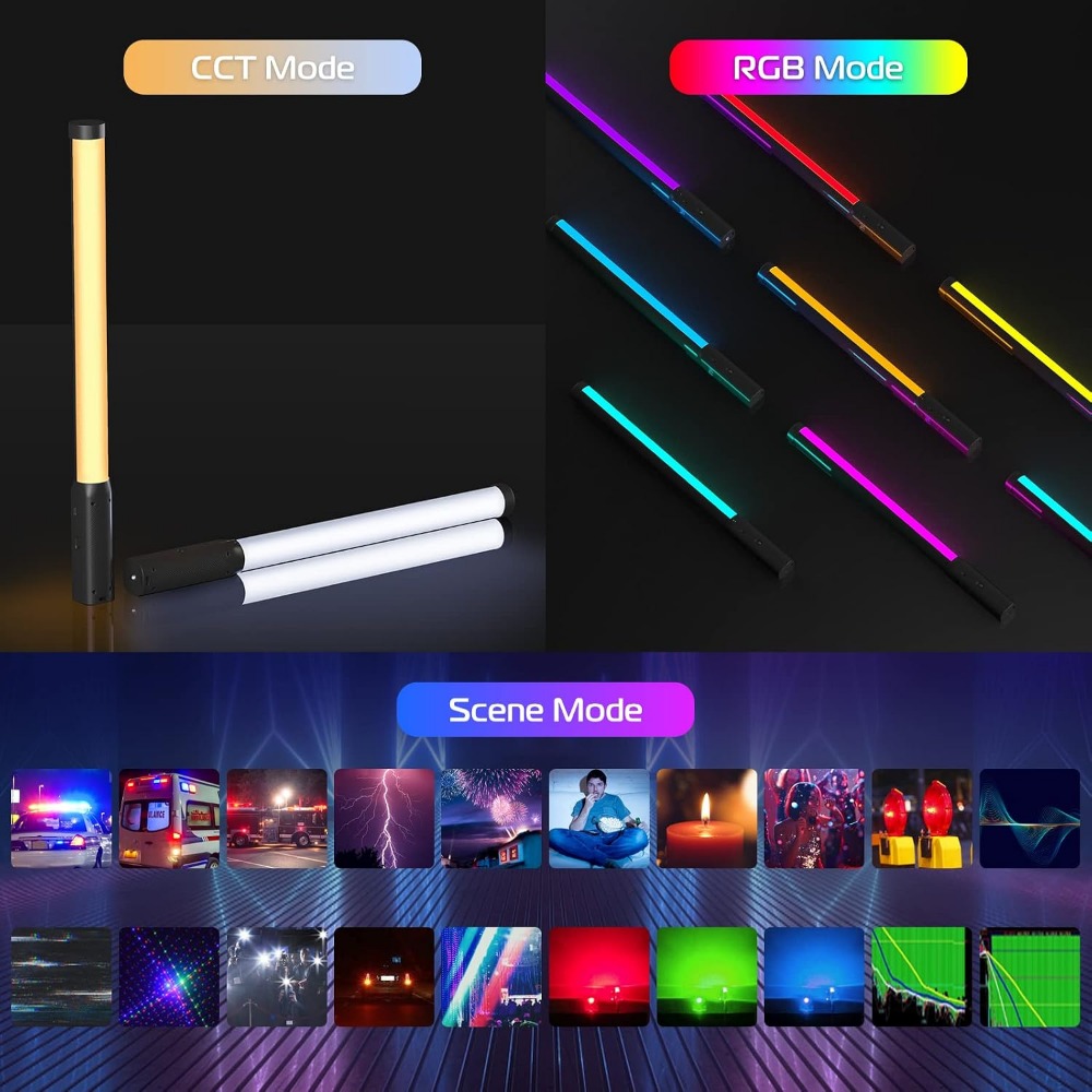 Handheld RGB LED Video Light S - Photography Lighting Brands avis et prix