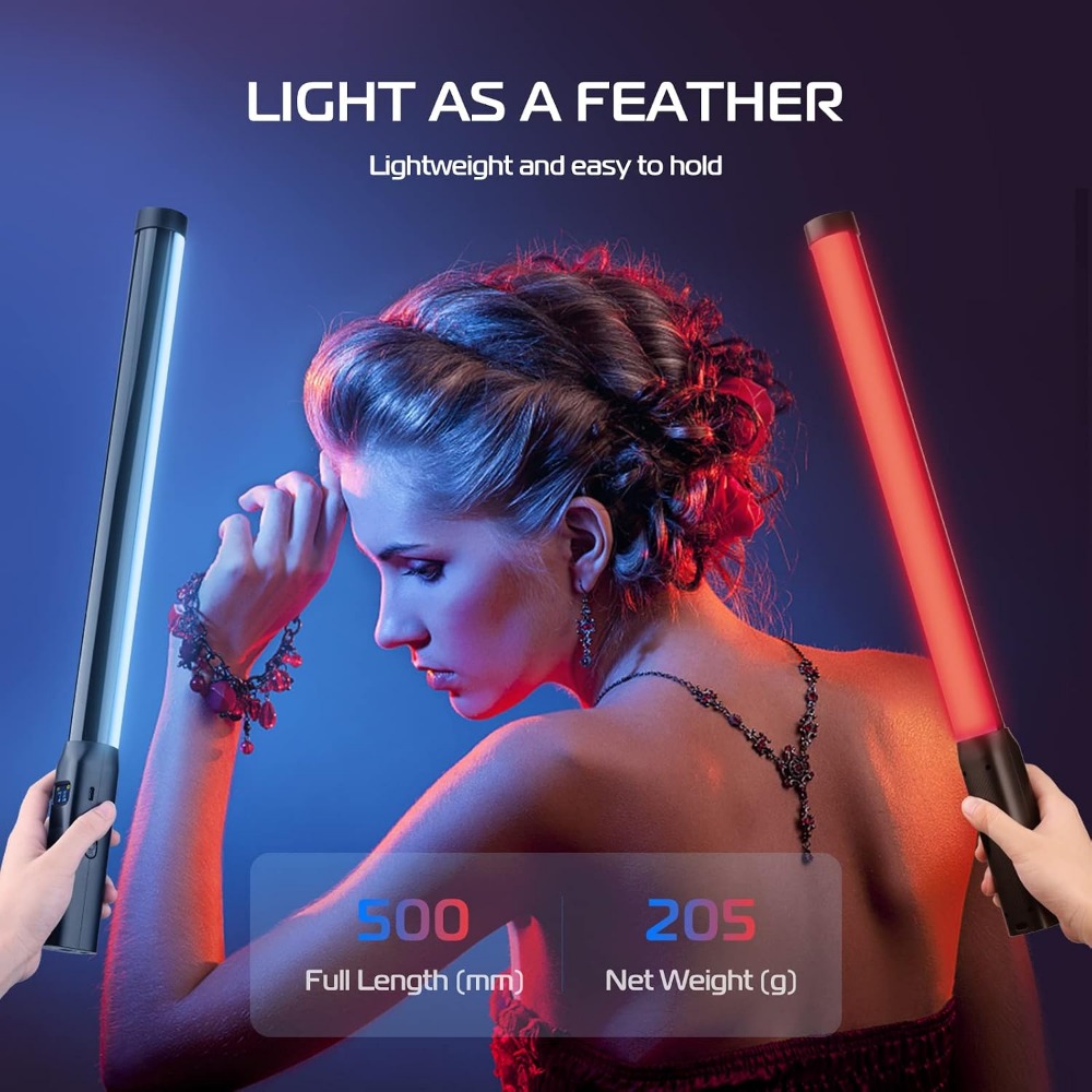 Handheld RGB LED Video Light S - Photography Lighting Brands avis et prix