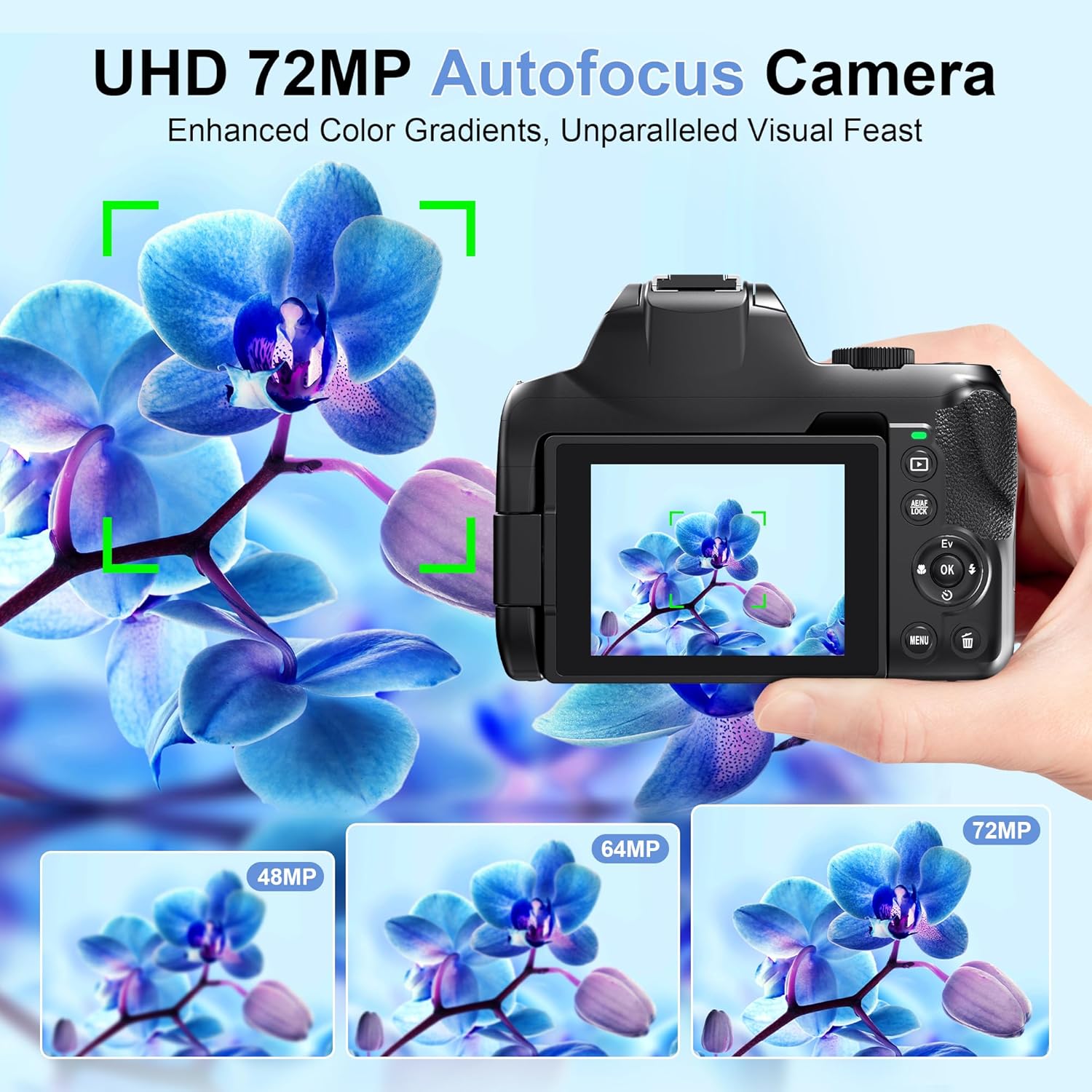 4K HD Digital Camera for Photo - Photography Using Lighting avis et prix