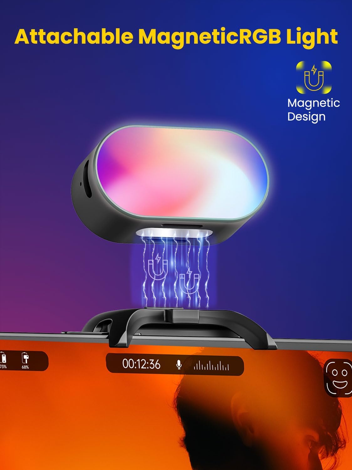 AOCHUAN Mini RGB Magnetic Fill - Photography Lighting Professional avis et prix