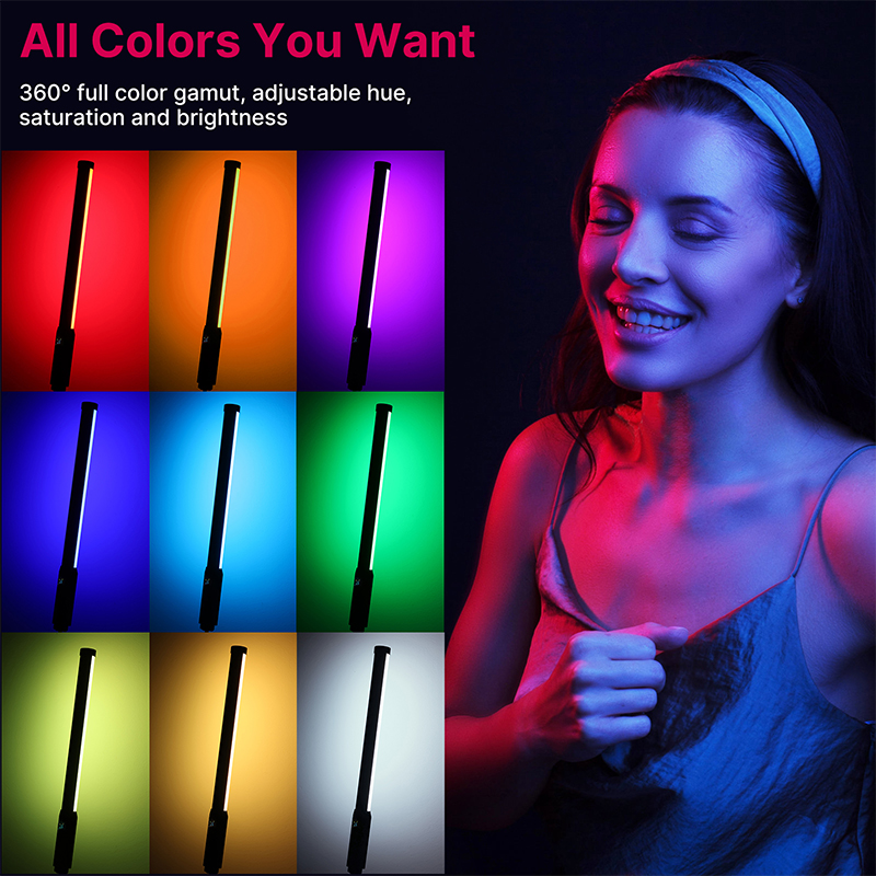 Ulanzi VL119 Handheld RGB Colo - Photography Lighting Uk avis et prix