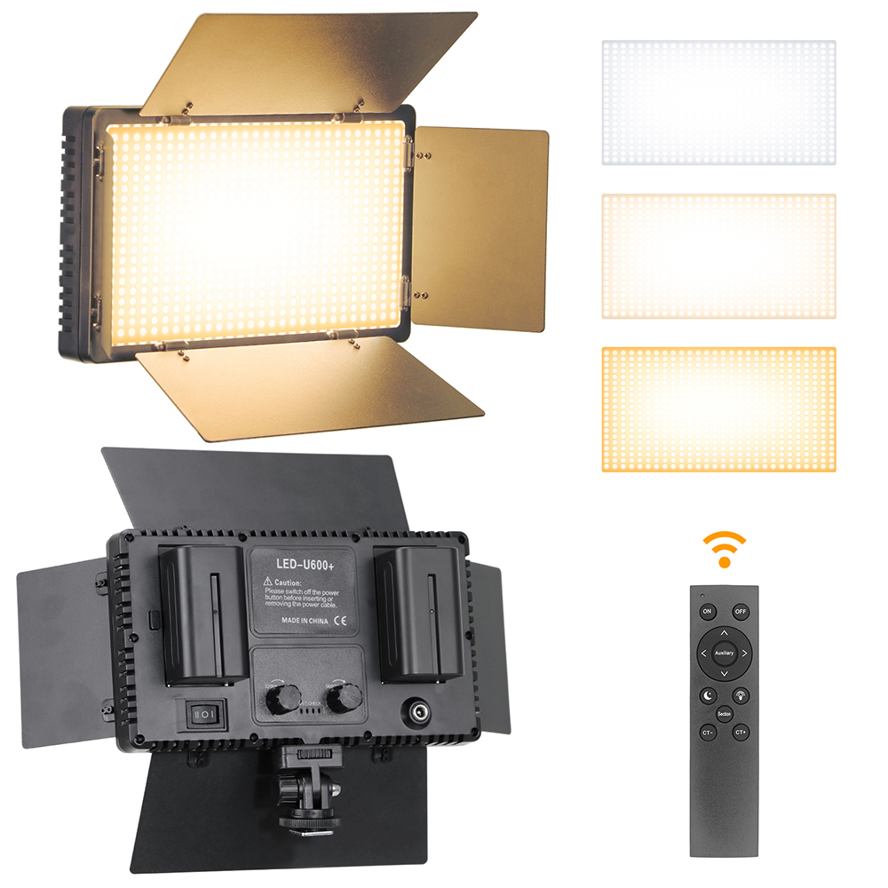 U800 600 LED Video Panel Light - Photography Lighting Uk avis et prix
