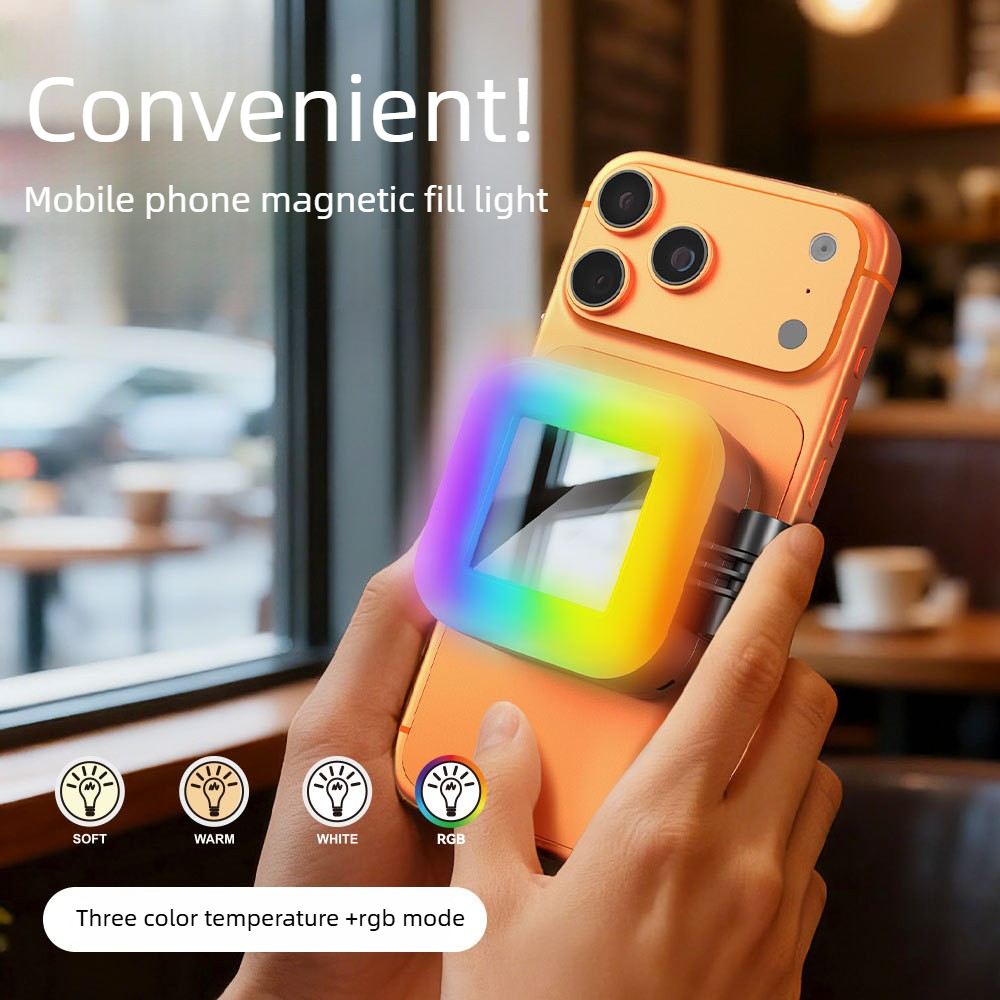 Magnetic Selfie Light Echargea - Photography Lighting Brands avis et prix