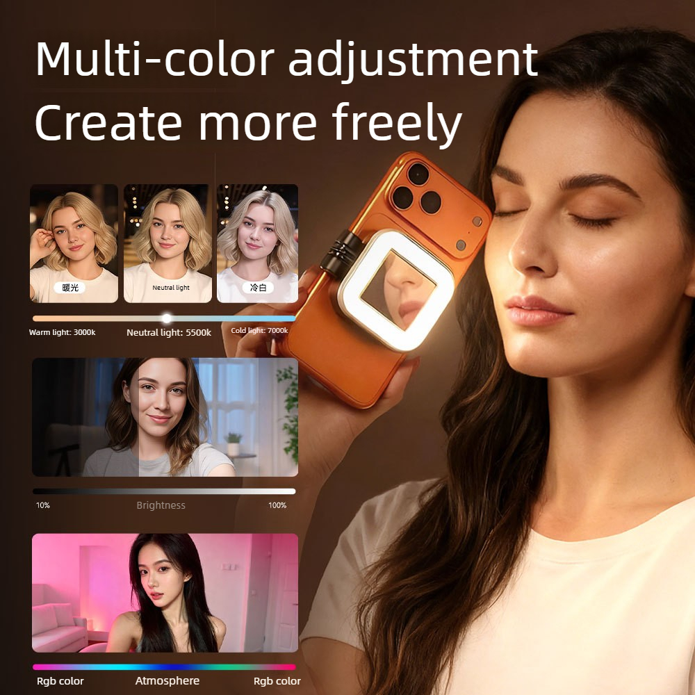 Magnetic Selfie Light Echargea - Photography Lighting Brands avis et prix
