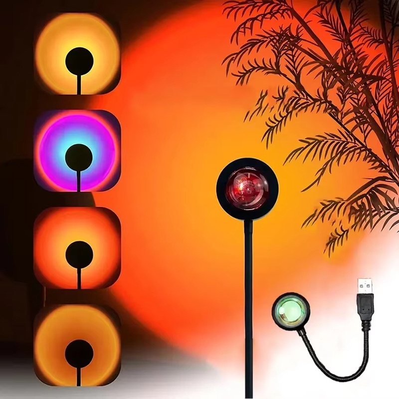 USB Charging LED Sunset Light  - Photography Lighting Color avis et prix