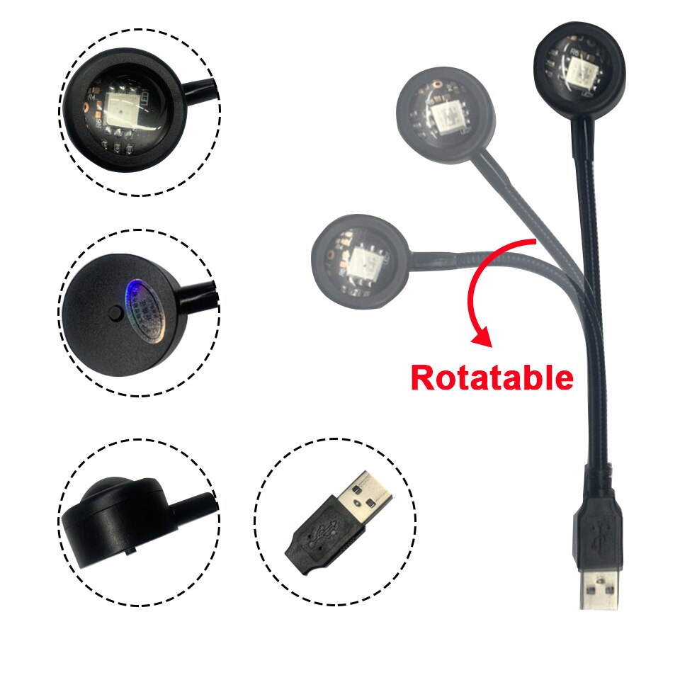 USB Charging LED Sunset Light  - Photography Lighting Color avis et prix
