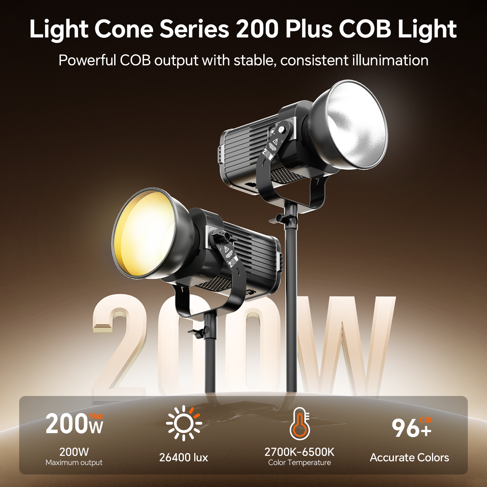  PHOTOOLEX 200W V-Mount Video - Photography Lighting Type avis et prix
