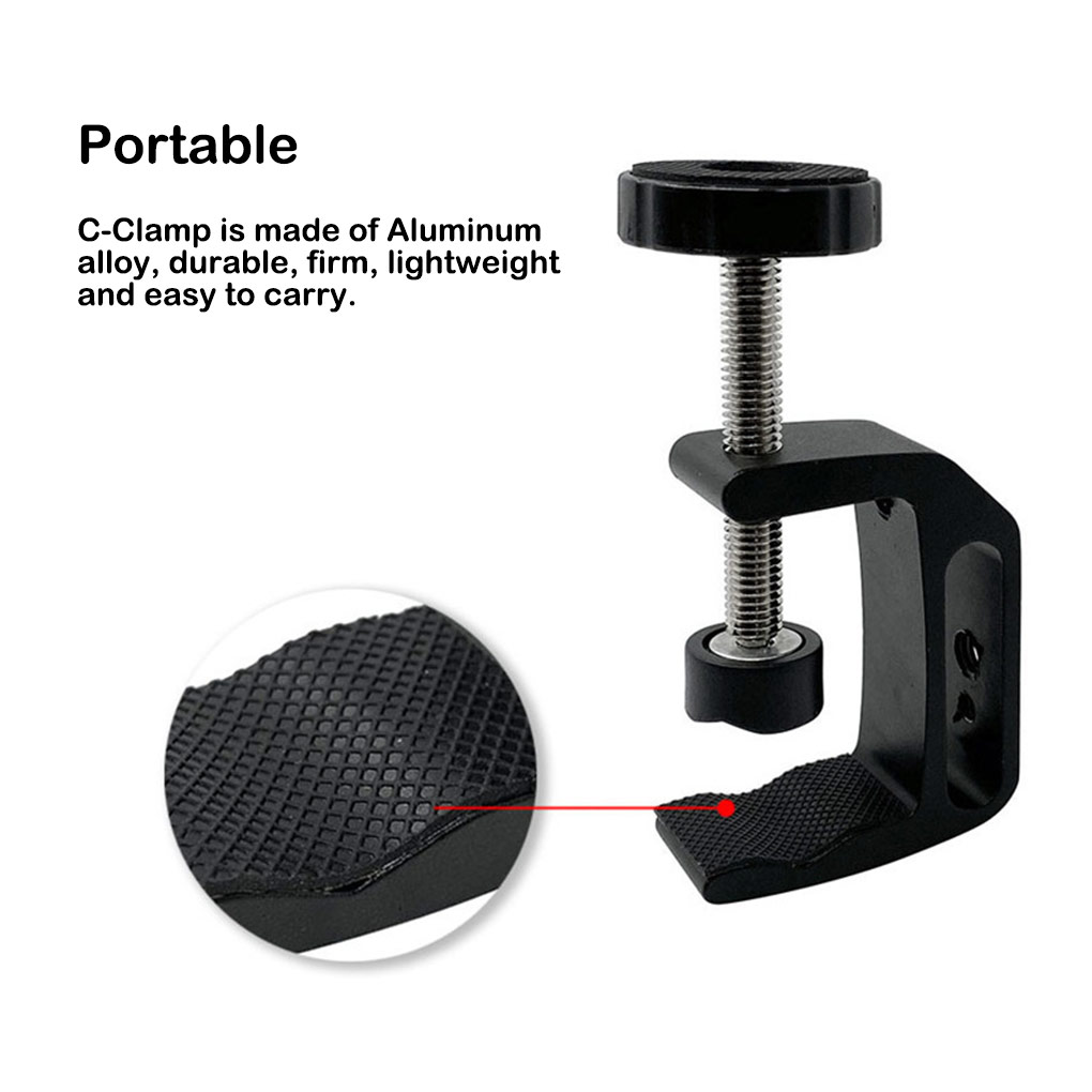 C- Shaped Clamp Aluminum Alloy - Photography Lighting Type avis et prix