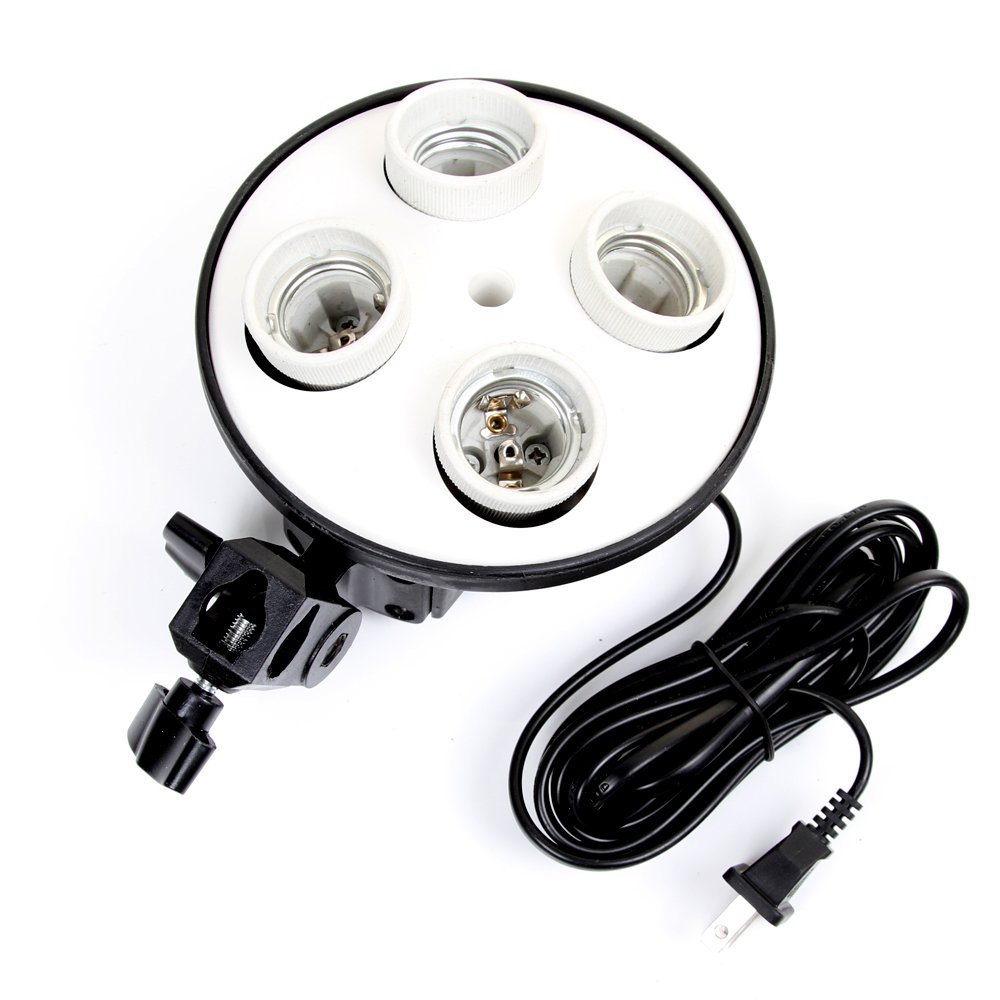 E27 Base Four Lamp Holder  Lig - Photography Using Lighting avis et prix