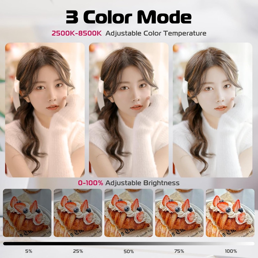 Magnetic LED Selfie Light, Pho - Photography Lighting Brands avis et prix