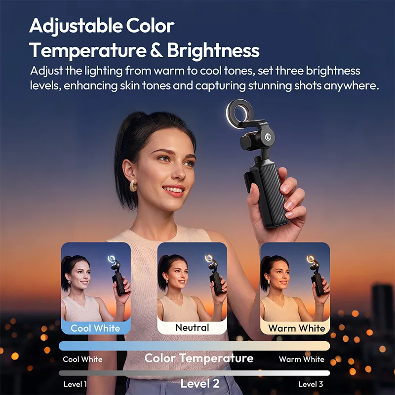 Original Ulanzi LM004 Mini Mag - Photography Lighting Professional avis et prix