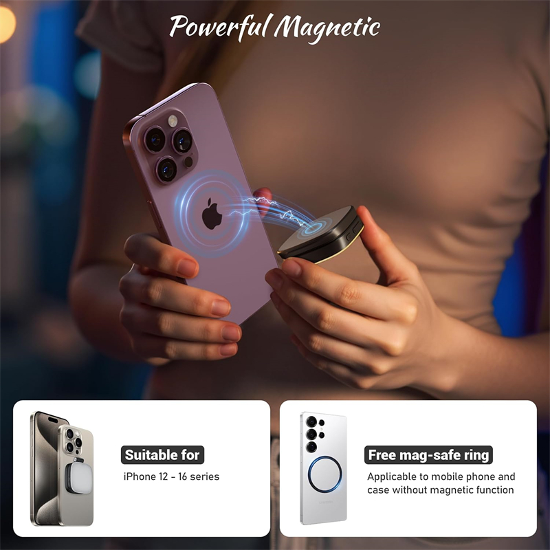 2 in 1 Folding Magnetic Phone  - Photography Lighting Brands avis et prix