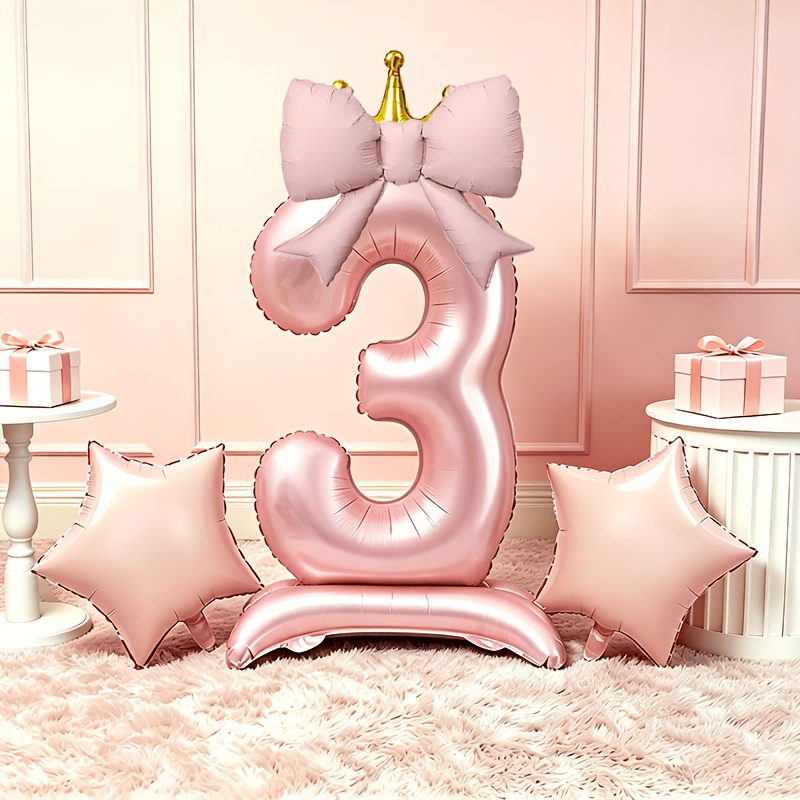 Light Luxury Pink 3D Balloons  - Photography Lighting Color avis et prix
