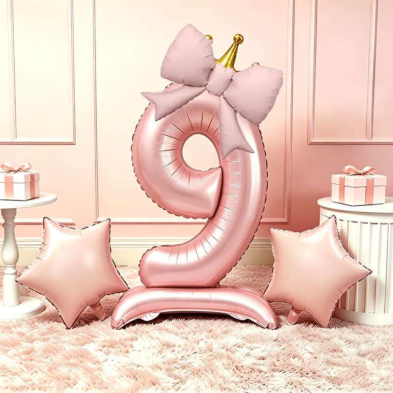 Light Luxury Pink 3D Balloons  - Photography Lighting Color avis et prix