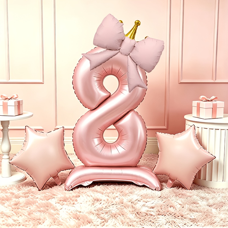 Light Luxury Pink 3D Balloons  - Photography Lighting Color avis et prix