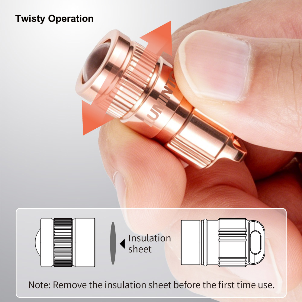 Copper Flashlight EDC LED Pock - Snoot Flash Modifier avis et prix