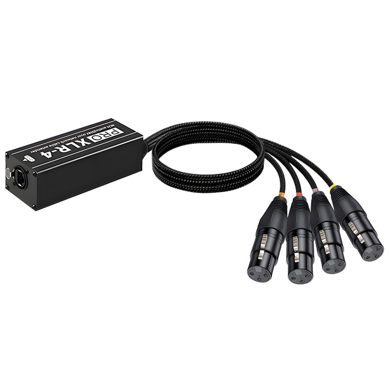 Audio 4 Channel XLR 3 Pin Mult - Photography Lighting Uk avis et prix