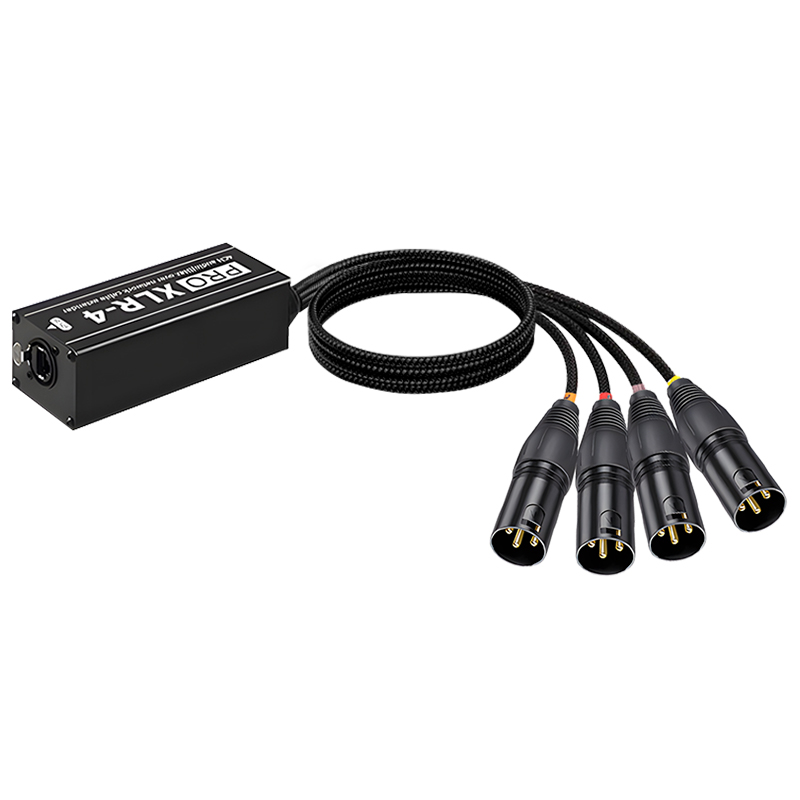 Audio 4 Channel XLR 3 Pin Mult - Photography Lighting Uk avis et prix