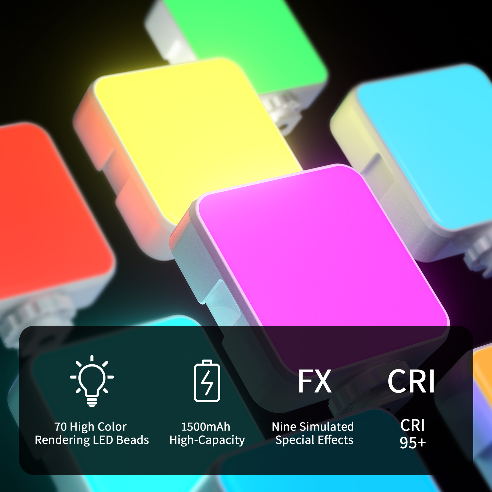 IReal X1 Full Color RGB Mini L - Photography Lighting Uk avis et prix