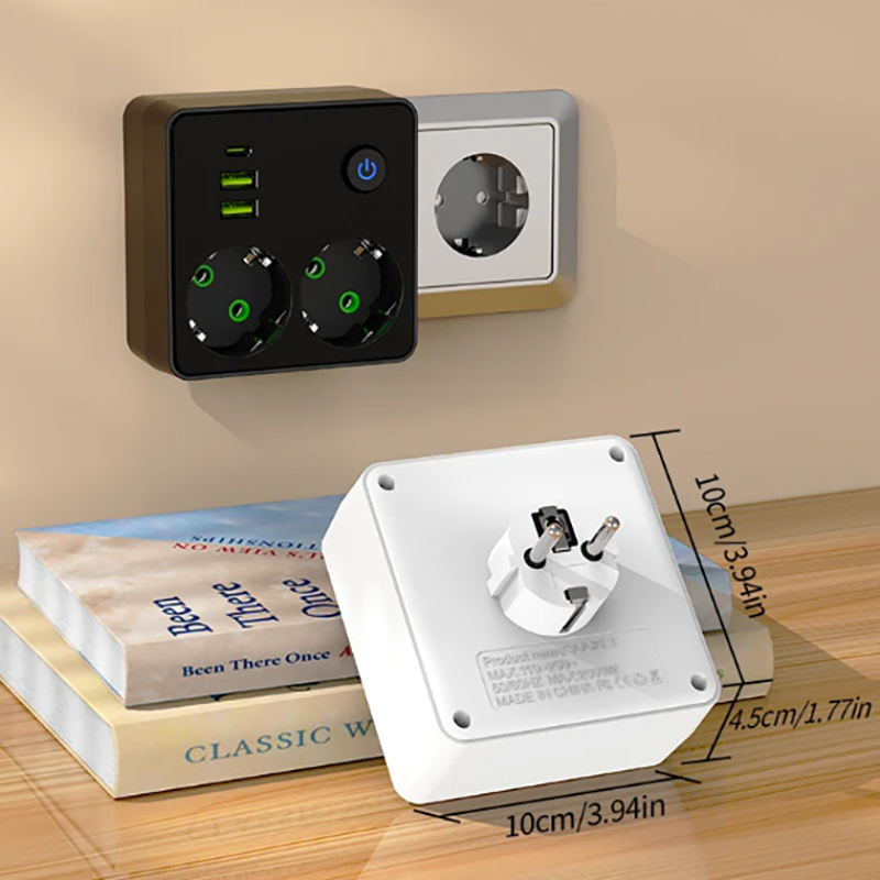EU Plug Outlet 2 Sockets Multi - Photography Lighting Uk avis et prix