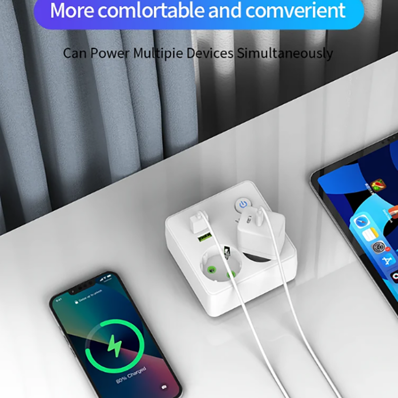 EU Plug Outlet 2 Sockets Multi - Photography Lighting Uk avis et prix