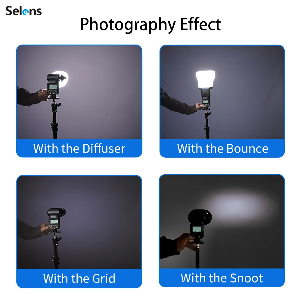 Selens Top Flash Magnetic Acce - Snoot Flash Modifier avis et prix