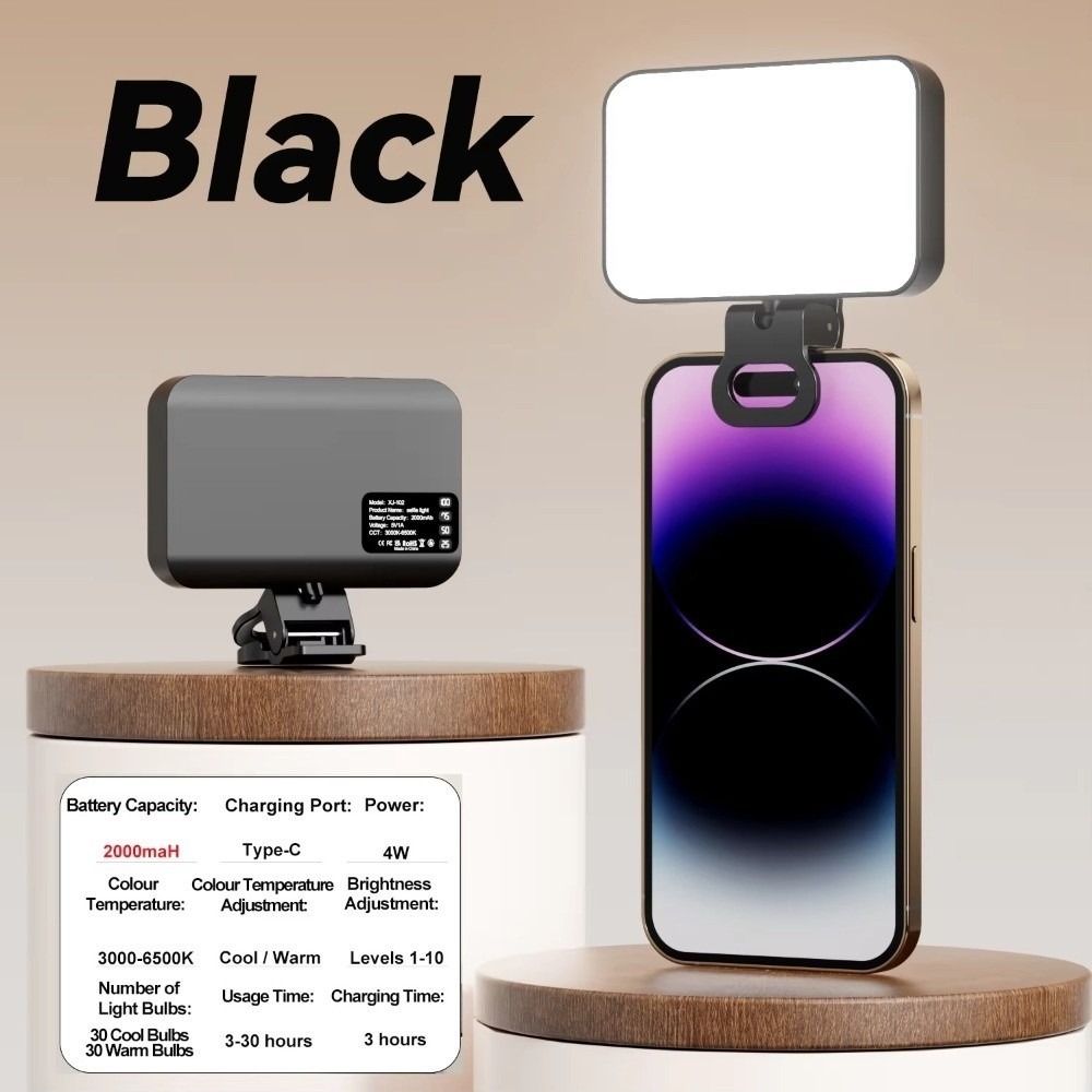 800/1000mAh LED Selfie Light 3 - Photography Using Lighting avis et prix