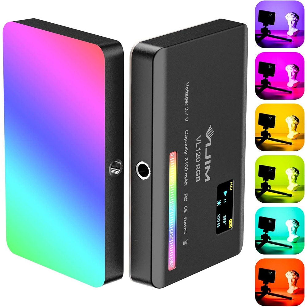 RGB LED Camera Light Panel: 0- - Photography Lighting Brands avis et prix