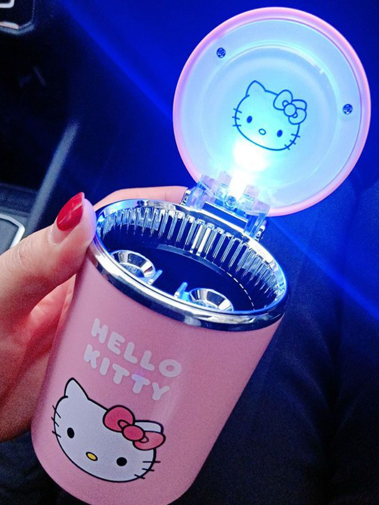 Sanrio Hello Kitty Car Ashtray - Interior Photography Lighting avis et prix