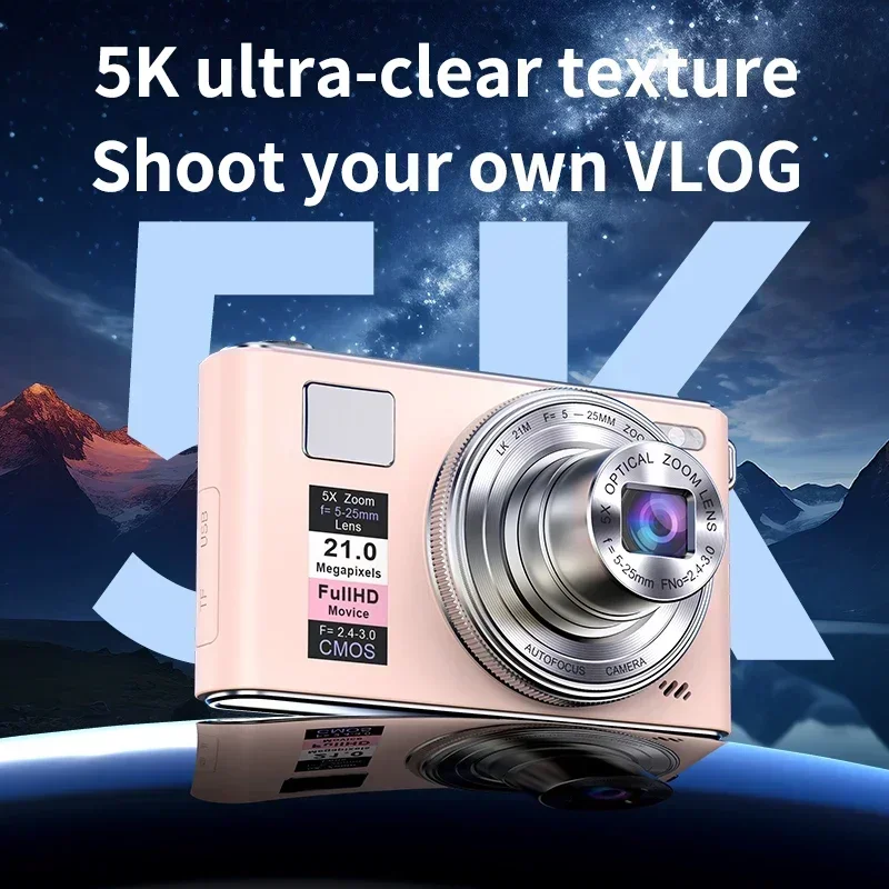 5K 64MP HD Digital Camera 5X O - Photography Using Lighting avis et prix