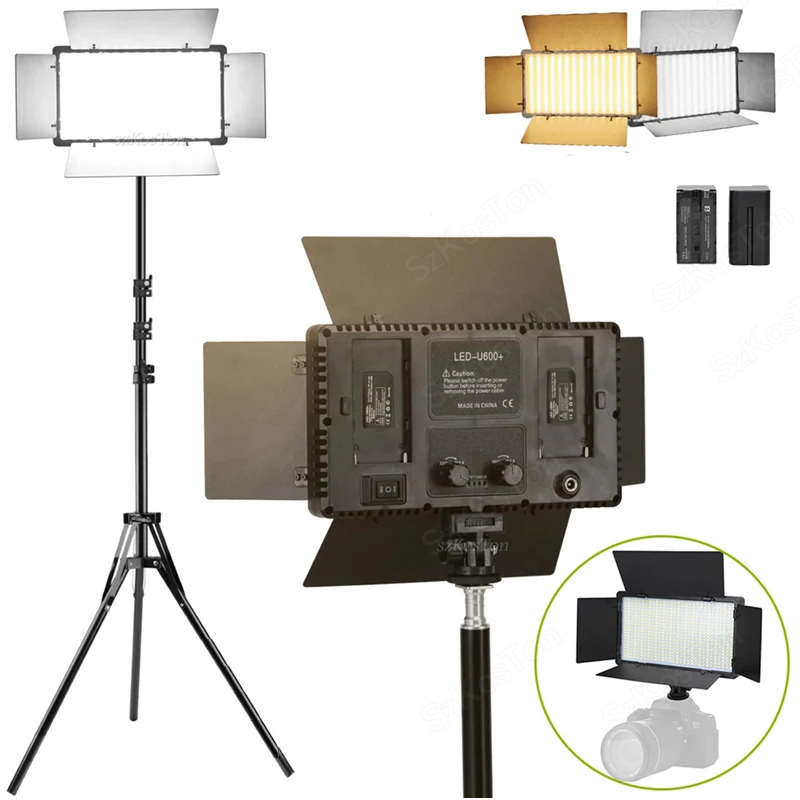 U800 U600 LED Photo Studio Vid - Photography Lighting Uk avis et prix