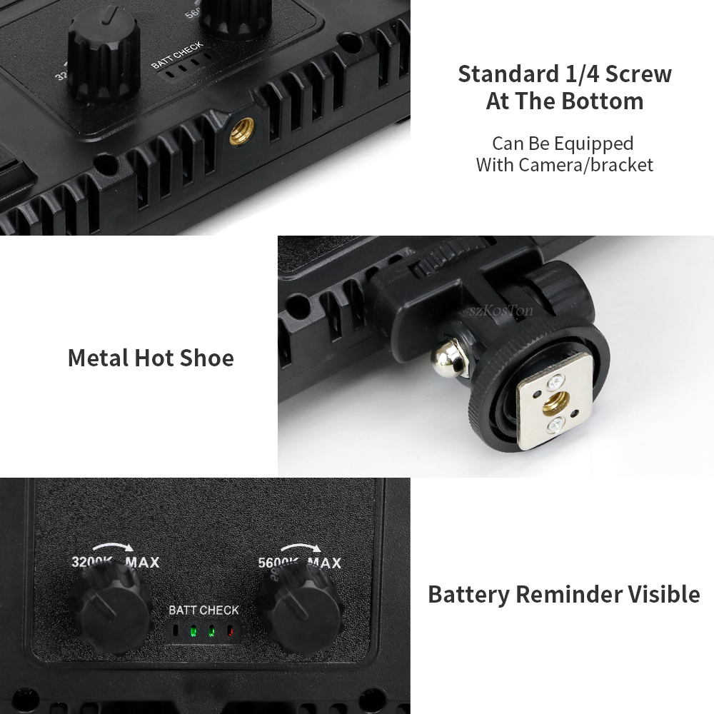 U800 U600 LED Photo Studio Vid - Photography Lighting Uk avis et prix