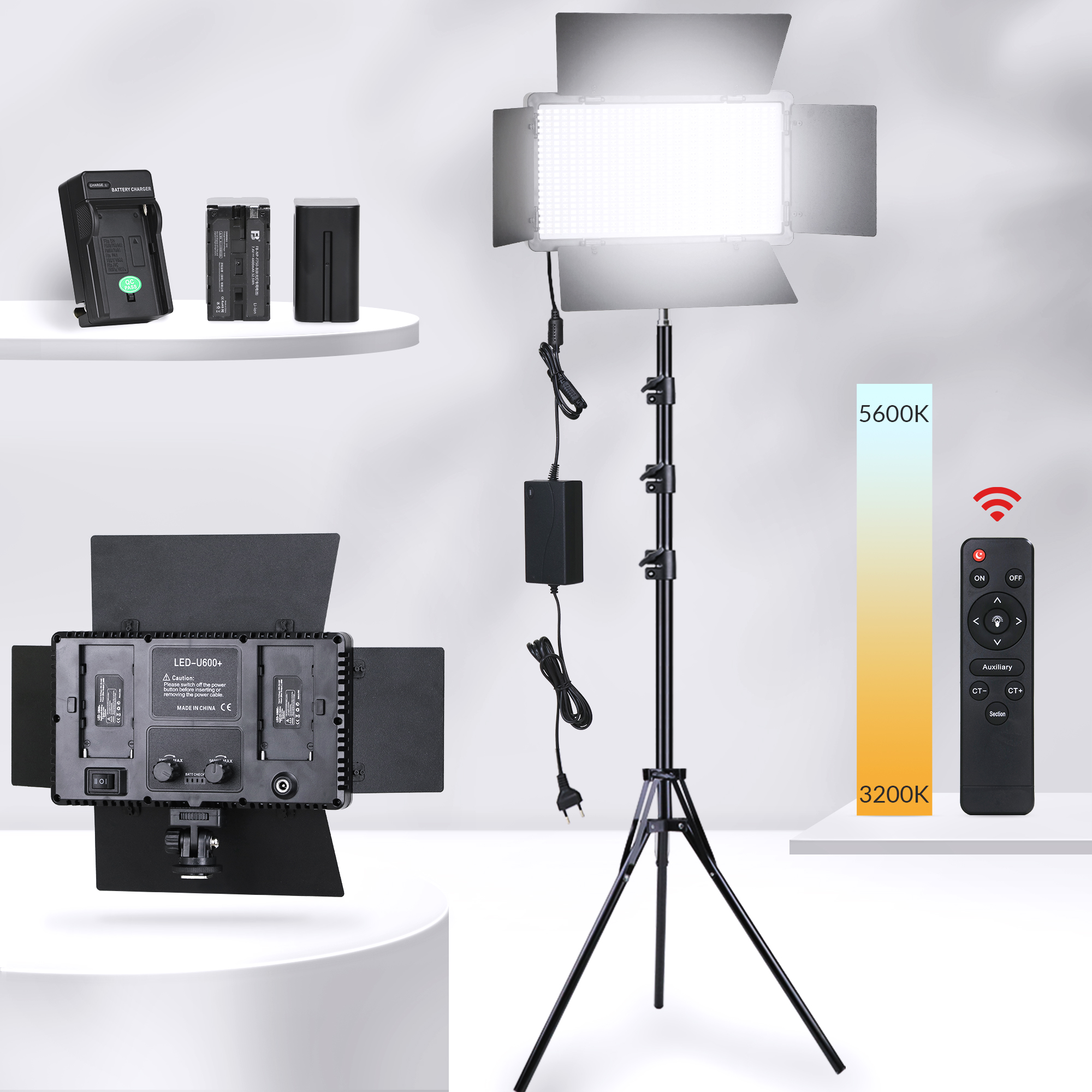 40W Led Video Light Panel 3300 - Photography Lighting Uk avis et prix