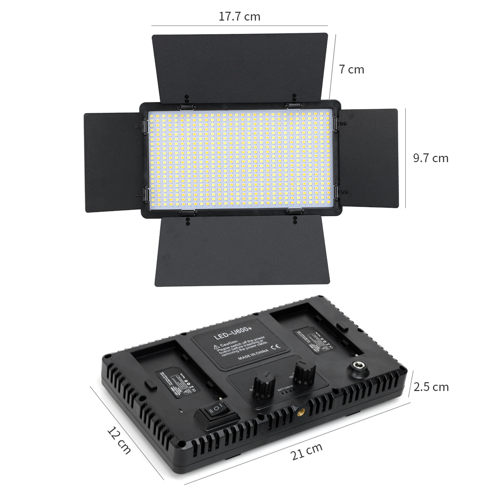 40W Led Video Light Panel 3300 - Photography Lighting Uk avis et prix